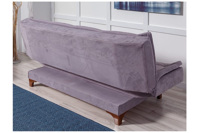 Bäddsoffa Theodora 3-sits - Grå - Möbler - Soffa - Bäddsoffa - 3 sits bäddsoffa