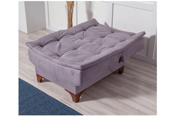 Bäddsoffa Theodora 3-sits - Grå - Möbler - Soffa - Bäddsoffa - 3 sits bäddsoffa
