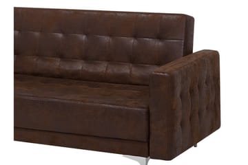Bäddsoffa Westerleigh - Brun - Möbler - Soffa - Bäddsoffa - 3 sits bäddsoffa