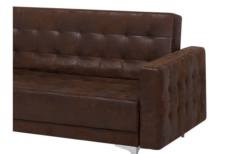 Bäddsoffa Westerleigh - Brun - Möbler - Soffa - Bäddsoffa - 3 sits bäddsoffa