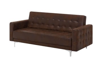 Bäddsoffa Westerleigh - Brun - Möbler - Soffa - Bäddsoffa - 3 sits bäddsoffa