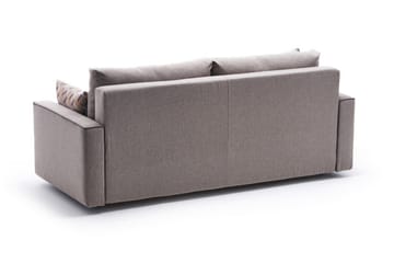 Bäddsoffa Windwhistle 3-sits 185x150 - Cream - Möbler - Soffa - Bäddsoffa - 3 sits bäddsoffa