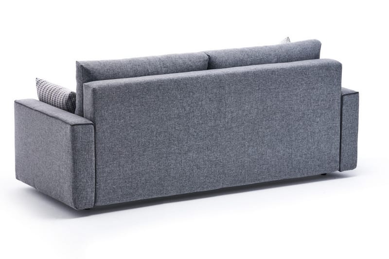 Bäddsoffa Windwhistle 3-sits 185x150 - Grå - Möbler - Soffa - Bäddsoffa - 3 sits bäddsoffa