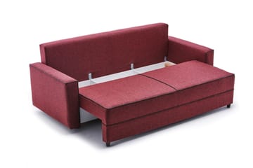 Bäddsoffa Windwhistle 3-sits 185x150 - Röd - Möbler - Soffa - Bäddsoffa - 3 sits bäddsoffa
