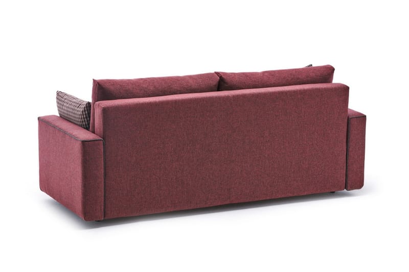 Bäddsoffa Windwhistle 3-sits 185x150 - Röd - Möbler - Soffa - Bäddsoffa - 3 sits bäddsoffa