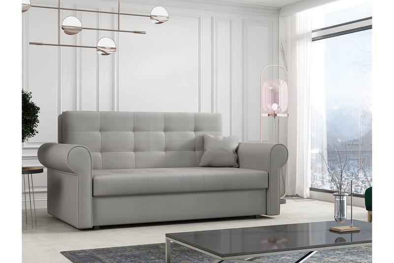 Bensbyn Bäddsoffa - Grå - Möbler - Soffa - Bäddsoffa - 3 sits bäddsoffa