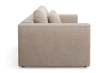 Bergen Djup 3-sits Bäddsoffa med förvaring - Beige - Möbler - Soffa - Bäddsoffa - 3 sits bäddsoffa