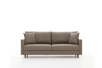 Braneles Bäddsoffa 3-sits - Beige - Möbler - Soffa - Bäddsoffa - 3 sits bäddsoffa