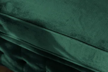 Chesterfield Lyx 3-sits Framåtbäddad bäddsoffa i sammet - Mörkgrön / Grön - Möbler - Soffa - Bäddsoffa - 3 sits bäddsoffa