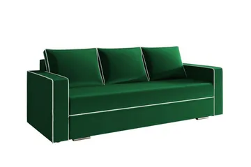 Clarina 3-sits Bäddsoffa Green - Möbler - Soffa - Bäddsoffa - 3 sits bäddsoffa