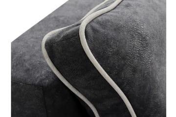 Clarina 3-sits Längsbäddad Bäddsoffa 143x200 cm med Förvaring i Sammet - Grön - Möbler - Soffa - Bäddsoffa - 3 sits bäddsoffa
