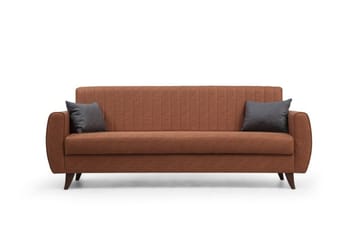 Dalima Bäddsoffa 3-sits - Röd - Möbler - Soffa - Bäddsoffa - 3 sits bäddsoffa