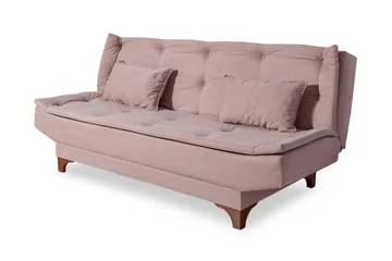 Defiglio 3-sits Bäddsoffa - Brun - Möbler - Soffa - Bäddsoffa - 3 sits bäddsoffa