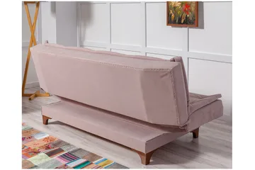 Defiglio 3-sits Bäddsoffa - Brun - Möbler - Soffa - Bäddsoffa - 3 sits bäddsoffa