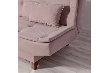 Defiglio 3-sits Bäddsoffa - Brun - Möbler - Soffa - Bäddsoffa - 3 sits bäddsoffa
