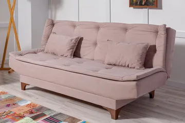 Defiglio 3-sits Bäddsoffa - Brun - Möbler - Soffa - Bäddsoffa - 3 sits bäddsoffa