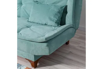 Defiglio 3-sits Bäddsoffa - Grön - Möbler - Soffa - Bäddsoffa - 3 sits bäddsoffa