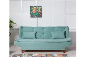 Defiglio 3-sits Bäddsoffa - Grön - Möbler - Soffa - Bäddsoffa - 3 sits bäddsoffa