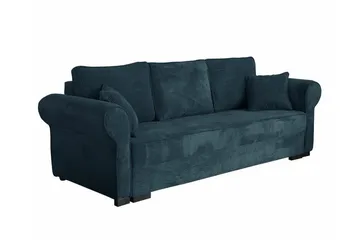 Denegal 3-sits Bäddsoffa Dark blue - Möbler - Soffa - Bäddsoffa - 3 sits bäddsoffa