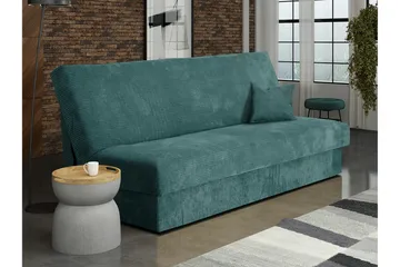 Denegal 3-sits Bäddsoffa Dark Turquoise - Möbler - Soffa - Bäddsoffa - 3 sits bäddsoffa
