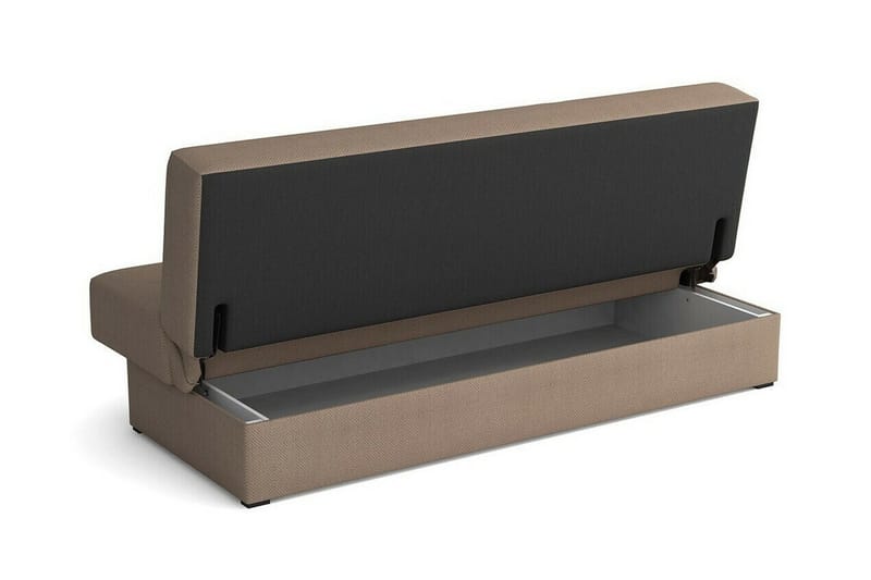 Denegal 3-sits Bäddsoffa Dark yellow - Möbler - Soffa - Bäddsoffa - 3 sits bäddsoffa