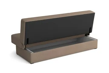 Denegal 3-sits Bäddsoffa Dark yellow - Möbler - Soffa - Bäddsoffa - 3 sits bäddsoffa