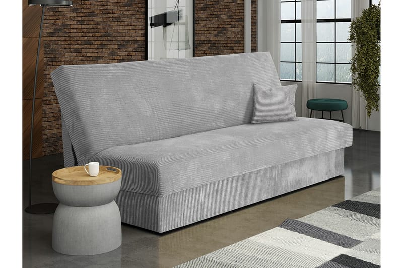 Denegal 3-sits Bäddsoffa Ljusgrå - Möbler - Soffa - Bäddsoffa - 3 sits bäddsoffa