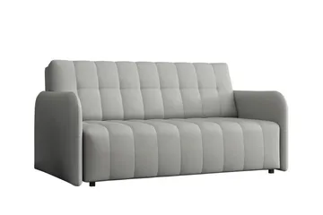 Denegal 3-sits Bäddsoffa Ljusgrå - Möbler - Soffa - Bäddsoffa - 3 sits bäddsoffa