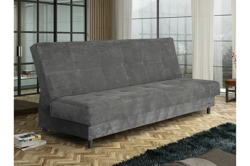 Denegal 3-sits Bäddsoffa NO_BRAND Dark grey - Möbler - Soffa - Bäddsoffa - 3 sits bäddsoffa