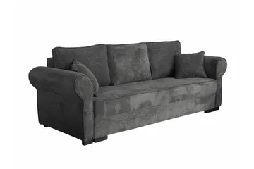 Denegal 3-sits Bäddsoffa NO_BRAND Dark grey - Möbler - Soffa - Bäddsoffa - 3 sits bäddsoffa