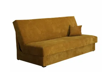 Denegal 3-sits Bäddsoffa NO_BRAND Dark yellow - Möbler - Soffa - Bäddsoffa - 3 sits bäddsoffa