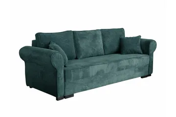 Denegal 3-sits Bäddsoffa NO_BRAND Green - Möbler - Soffa - Bäddsoffa - 3 sits bäddsoffa