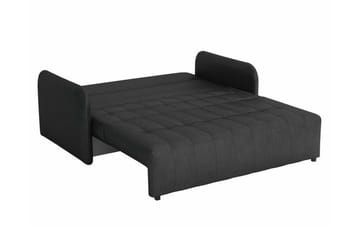 Denegal 3-sits Rektangulär Bäddsoffa 152x196 cm med Förvaring i Tyg - Grå - Möbler - Soffa - Bäddsoffa - 3 sits bäddsoffa