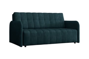 Denegal liten 3-sits Bäddsoffa Framåtbäddad i Mocka - Mörkgrön - Möbler - Soffa - Bäddsoffa - 3 sits bäddsoffa