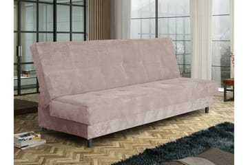 Denegal liten 3-sits Bäddsoffa Längsbäddad i Manchester - Beige - Möbler - Soffa - Bäddsoffa - 3 sits bäddsoffa