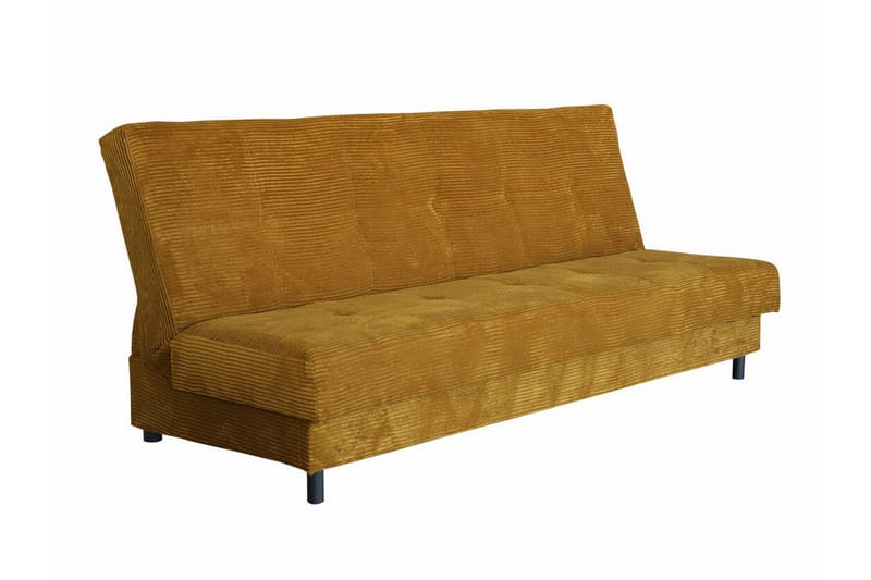 Denegal liten 3-sits Bäddsoffa Längsbäddad i Manchester, Gul