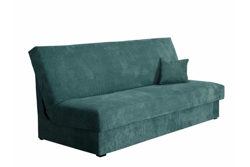 Denegal liten 3-sits Bäddsoffa Längsbäddad i Manchester, Mörk Turkos