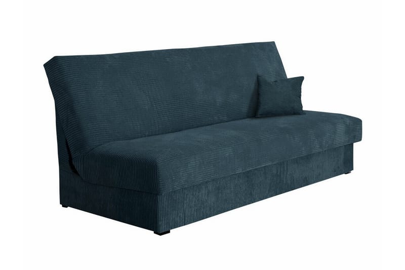 Denegal liten 3-sits Bäddsoffa Längsbäddad i Manchester, Mörkblå/Marin