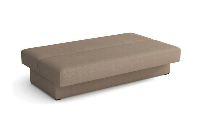 Denegal liten 3-sits Bäddsoffa Längsbäddad i Manchester - Mörkgrå - Möbler - Soffa - Bäddsoffa - 3 sits bäddsoffa