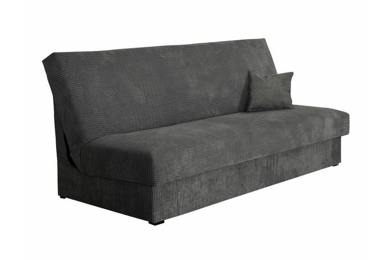 Denegal liten 3-sits Bäddsoffa Längsbäddad i Manchester, Mörkgrå