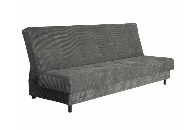 Denegal liten 3-sits Bäddsoffa Längsbäddad i Manchester, Mörkgrå