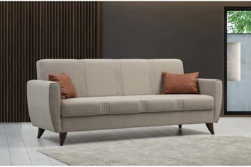 Dewan Bäddsoffa 3-sits - Beige - Möbler - Soffa - Bäddsoffa - 3 sits bäddsoffa