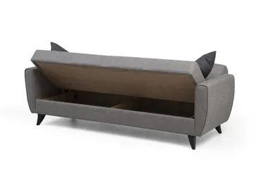 Dewan Bäddsoffa 3-sits - Ljusgrå - Möbler - Soffa - Bäddsoffa - 3 sits bäddsoffa