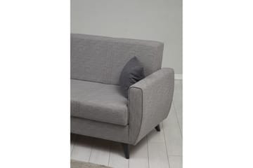 Dewan Bäddsoffa 3-sits - Ljusgrå - Möbler - Soffa - Bäddsoffa - 3 sits bäddsoffa