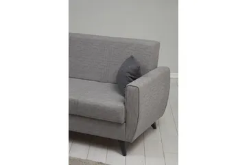 Dewan Bäddsoffa 3-sits - Ljusgrå - Möbler - Soffa - Bäddsoffa - 3 sits bäddsoffa