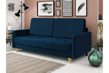 Eirado 4-sits Bäddsoffa - Blå - Möbler - Soffa - Bäddsoffa - 3 sits bäddsoffa