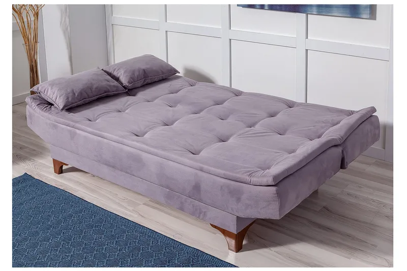 Elsis Bäddsoffa 3-sits - Grå - Möbler - Soffa - Bäddsoffa - 3 sits bäddsoffa