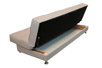 Enduro Bäddsoffa 195x85x90 cm - Grå - Möbler - Soffa - Bäddsoffa - 3 sits bäddsoffa