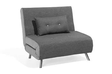 Farris Bäddsoffa 100 cm - Grå - Möbler - Soffa - Bäddsoffa - 3 sits bäddsoffa
