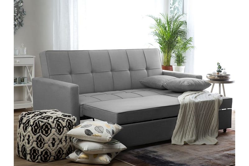 Glomma Bäddsoffa 207 cm - Grå - Möbler - Soffa - Bäddsoffa - 3 sits bäddsoffa